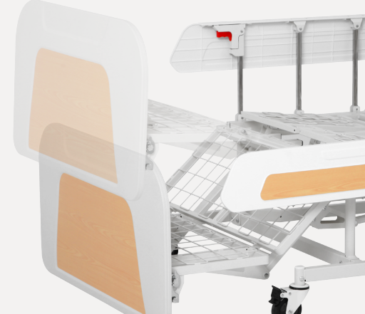Pat spital electric cu saltea pentru ingrijire la domiciliu VIP