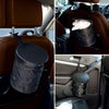 Cos de Gunoi Auto Pop Up Negru Ø16x19cm