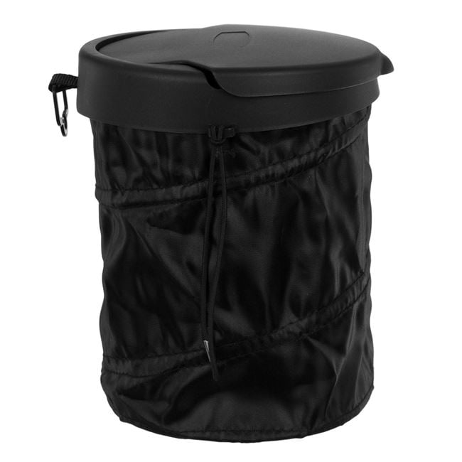 Cos de Gunoi Auto Pop Up Negru Ø16x19cm