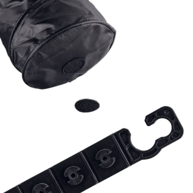 Cos de Gunoi Auto Pop Up Negru Ø16x19cm