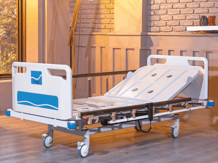 Pat de spital cu 2 motoare ZET4060 fara saltea