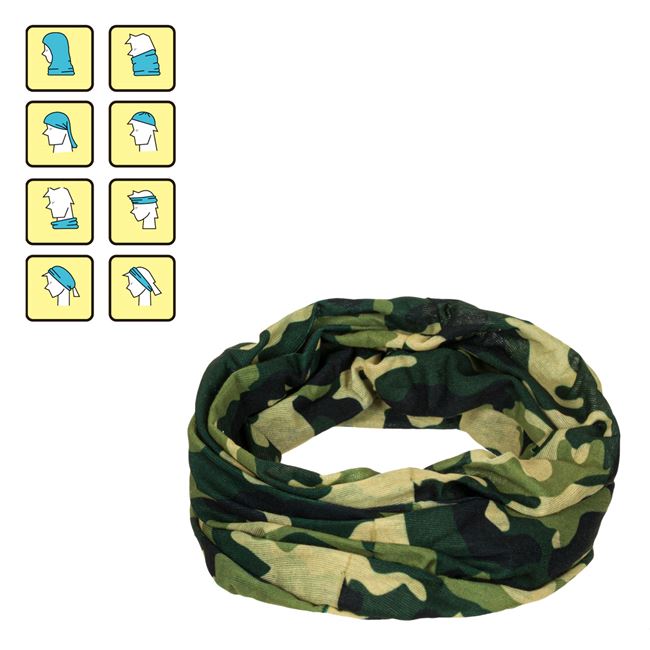 Esarfa Bandana Kaki Camuflaj - One Size