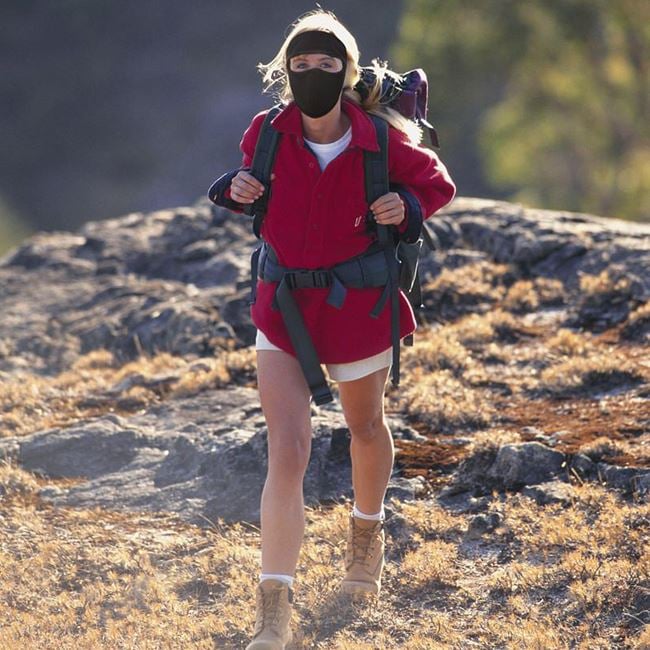 Masca Full Face Neagra 28x58cm