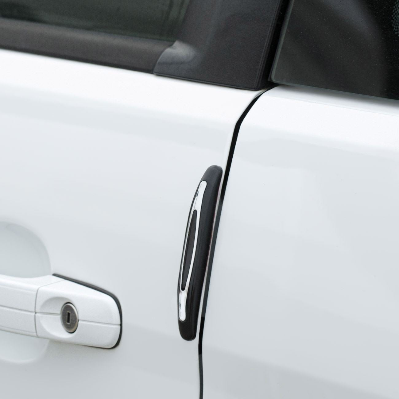 Protectii Negre Portiera Auto 11cm - 2buc