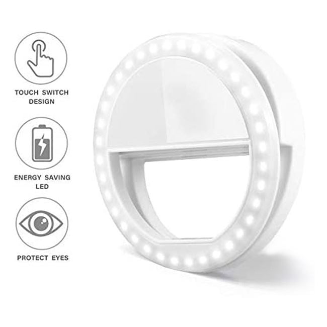 Lampa Ring Light Mini LED cu 4 Functii & USB - MaxiBuy