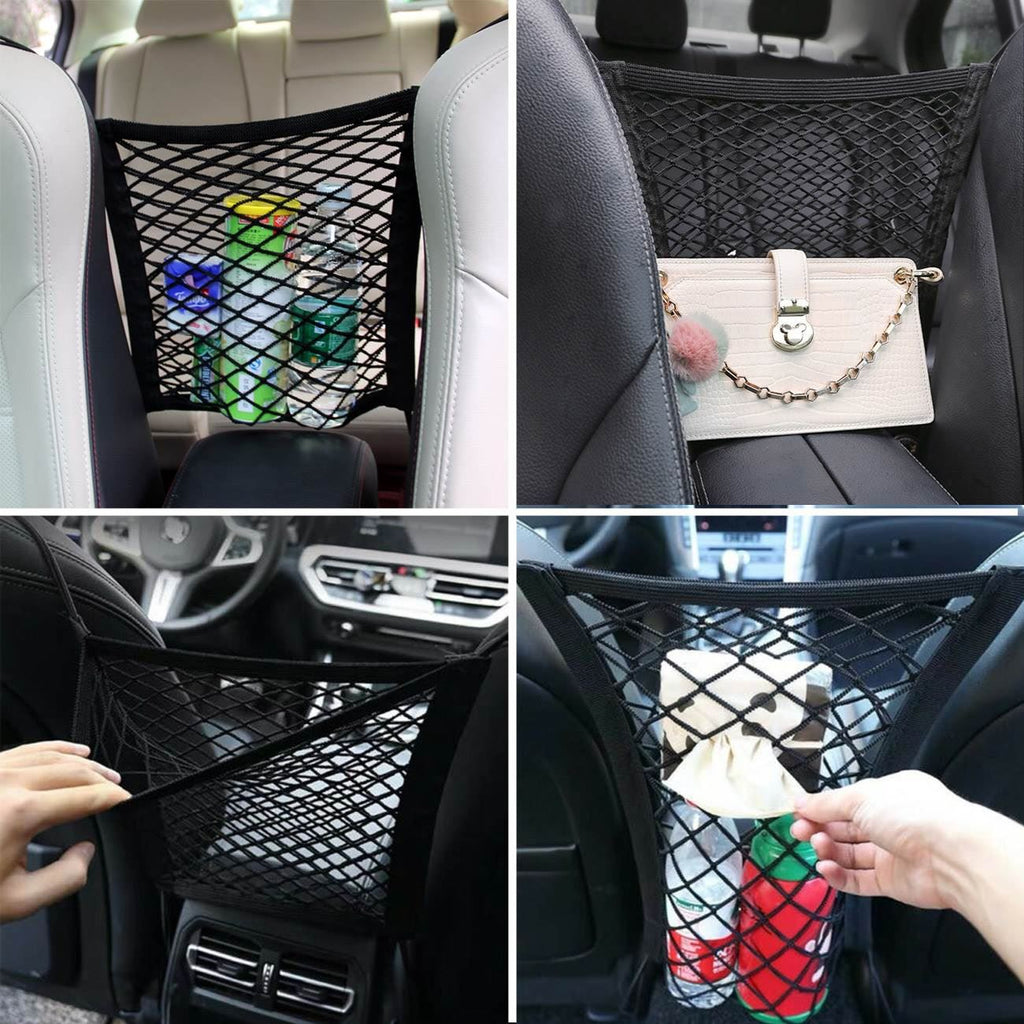 Husa Auto cu Plasa Neagra Elastica 24.5x29cm