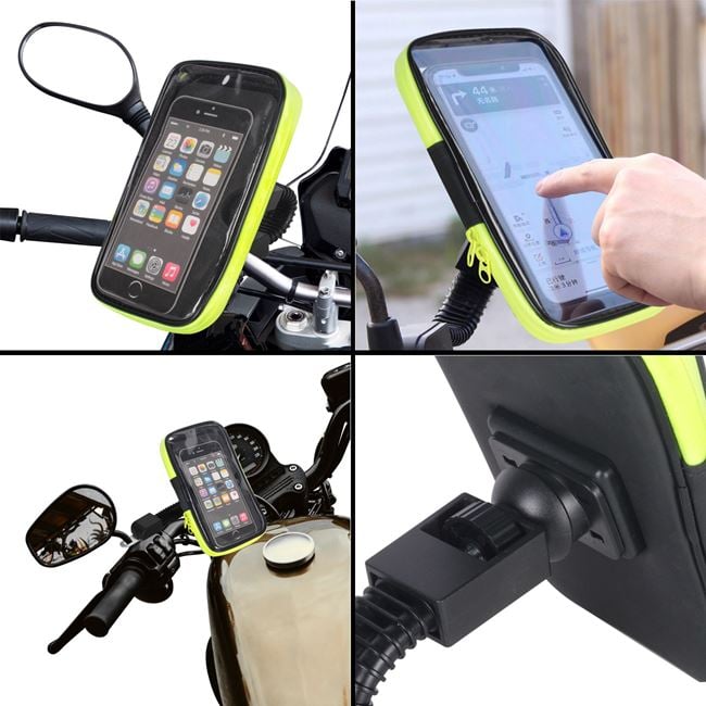 Suport Impermeabil Telefon Mobil pentru Motocicleta - MaxiBuy
