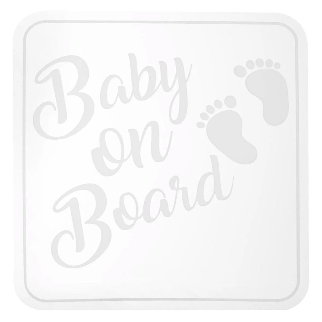 Autocolant Auto "Baby On Board" 18x20cm