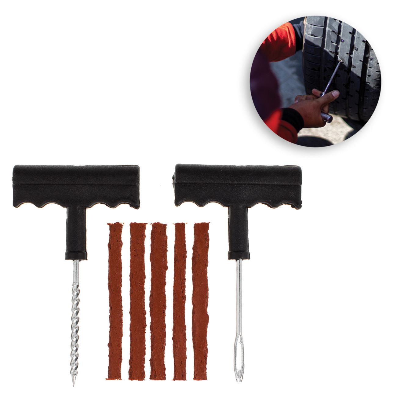 Kit Reparatii Anvelope Auto & Moto - 7 piese