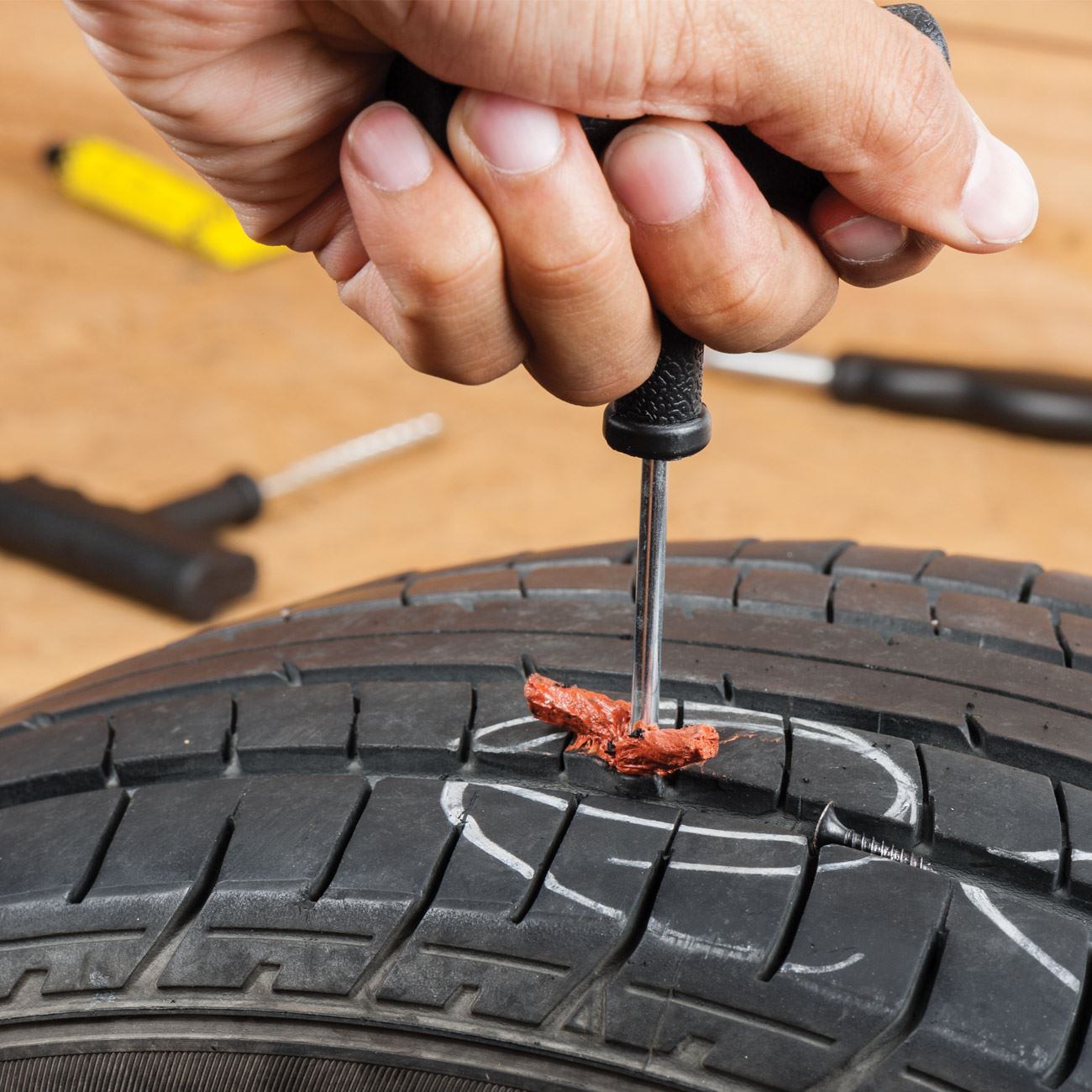 Kit Reparatii Anvelope Auto & Moto - 7 piese