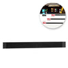 Curea Elastica Organizatoare cu 3 Pozitii Neagra cu Scai 5x50cm