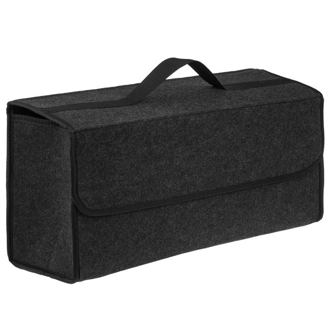 Organizator din Fetru Gri Antracit pentru Portbagaj Auto 50x17x27cm