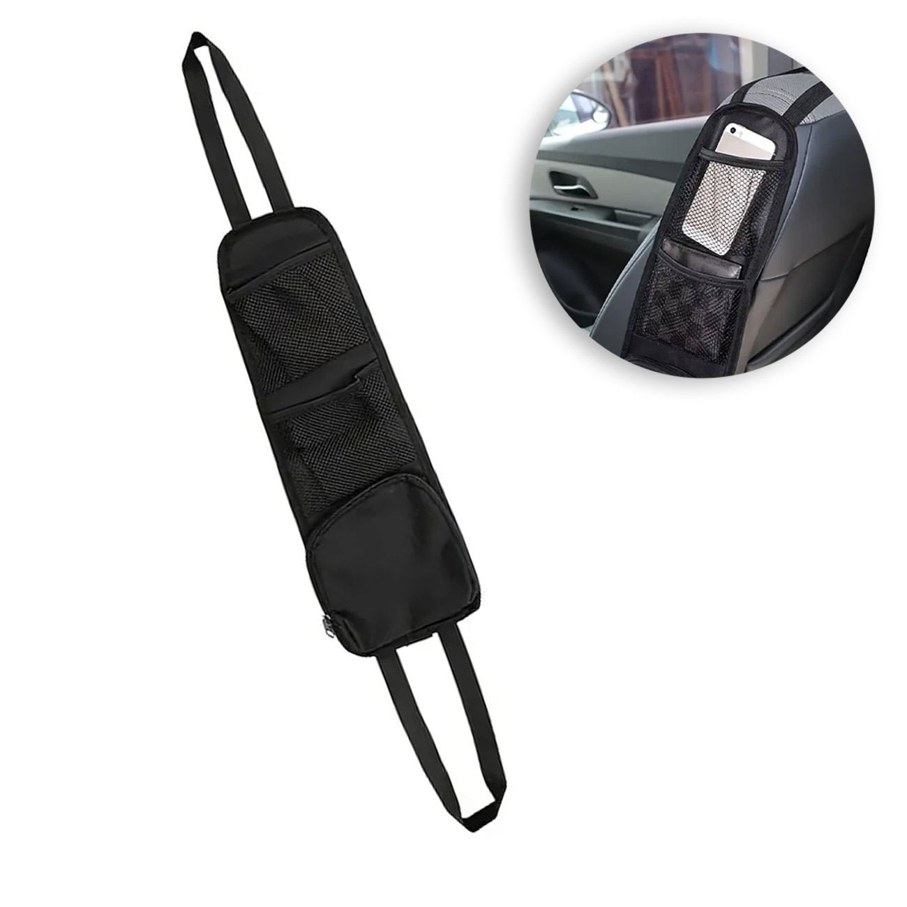 Suport Husa Neagra Lateral pentru Scaun Auto