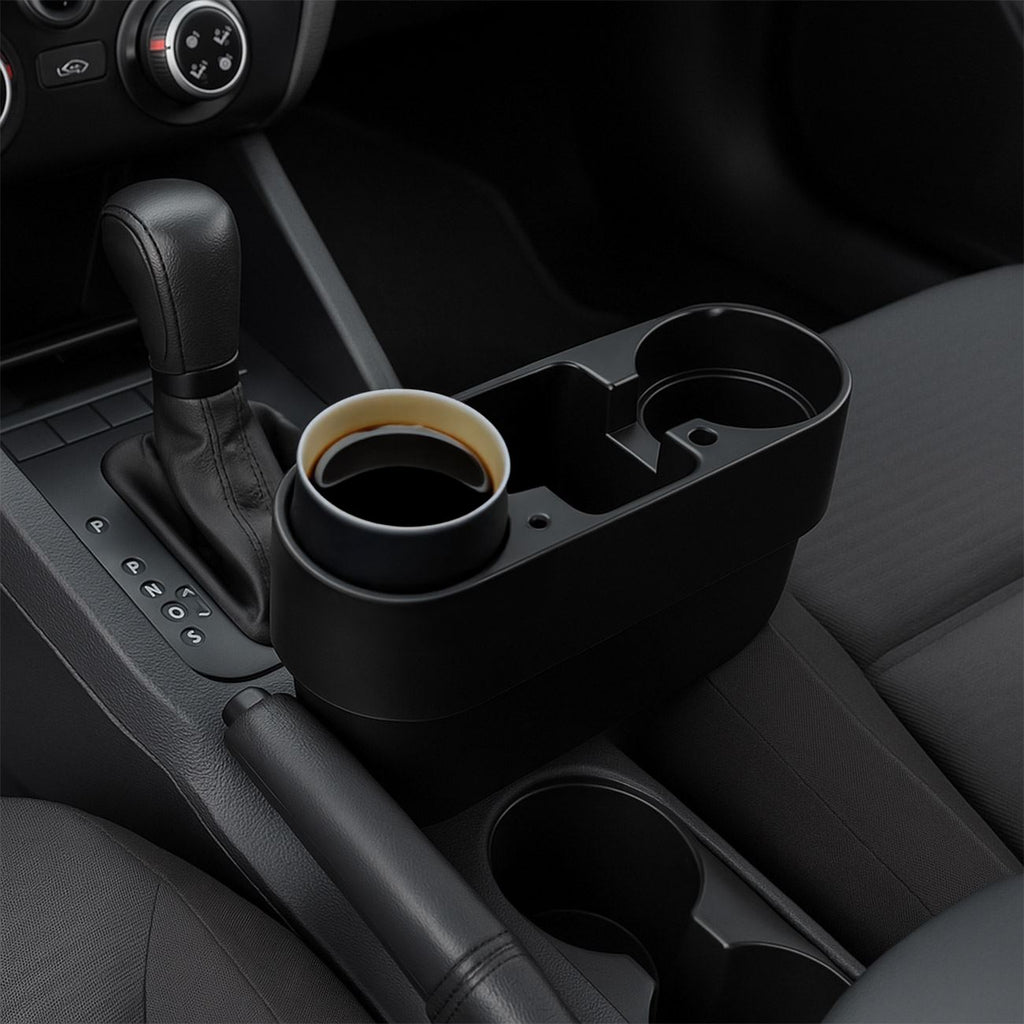 Suport Pahar cu 2 Compartimente pentru Automobil 27.5x20.5x10cm