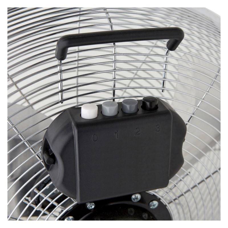 Ventilator de podea Equation, 45 W, Ø 30 cm, 3 viteze, argintiu