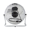 Ventilator de podea Equation Jervis 3, 120 W, Ø 45 cm, 3 viteze, argintiu