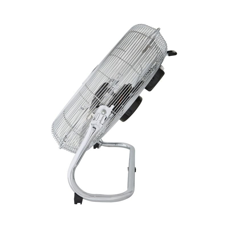 Ventilator de podea Equation Jervis 3, 120 W, Ø 45 cm, 3 viteze, argintiu