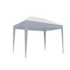 Pavilion gradina Maxi, otel/polietilena, 290 x 190 cm, H 244 cm, alb