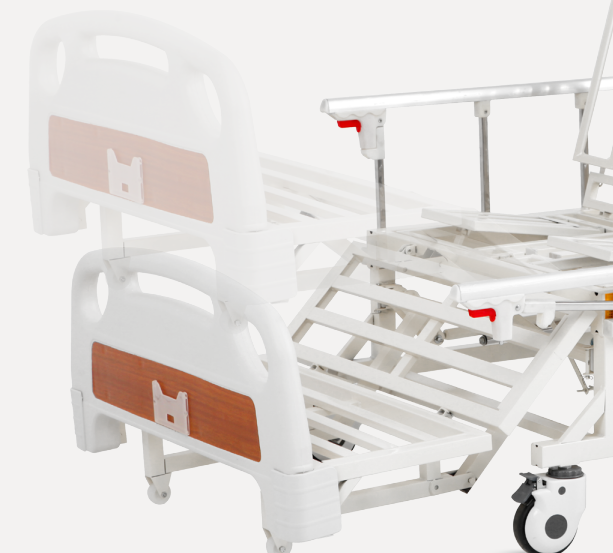 Pat spital electric cu saltea pentru ingrijire la domiciliu VIP