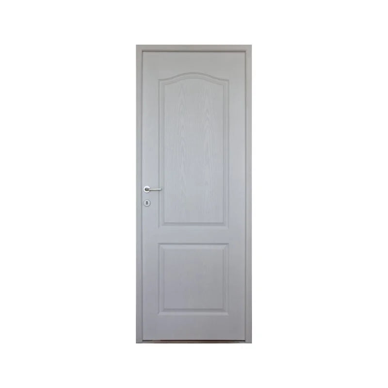 Usa interior HDF FSC, cu toc, plina, latime 68 cm, dreapta/stanga, alba