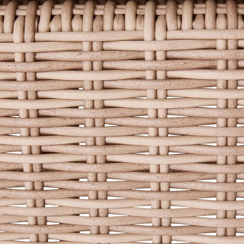 Set mobilier gradina Naterial Medena, cu coltar, pentru 7 persoane, aluminiu/textil, bej