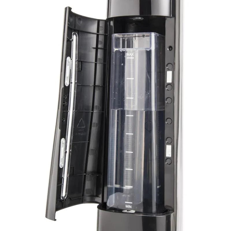 Ventilator cu picior Equation, cu pulverizator apa, 70 W, Ø 40 cm, 3 viteze, negru