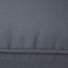 Set mobilier gradina Naterial Trino, otel/textil, pentru 4 persoane, gri