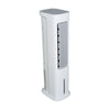 Racitor de aer turn Equation Cube, 55 W, rezervor 5 L, H 85 cm, 3 viteze, alb