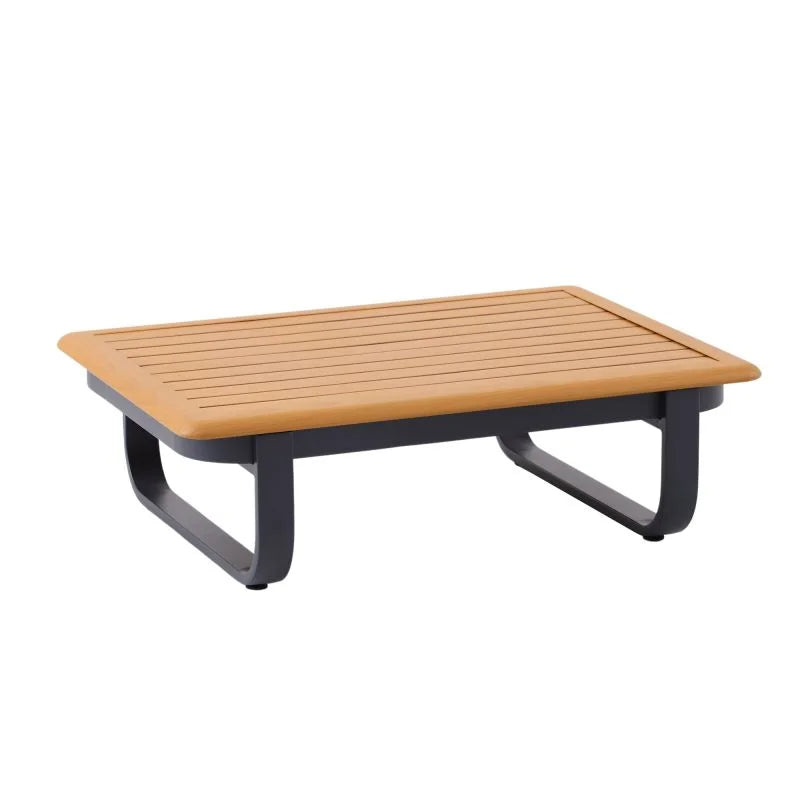 Set mobilier gradina Naterial Calypso, pentru 5 persoane, modular, aluminiu, gri