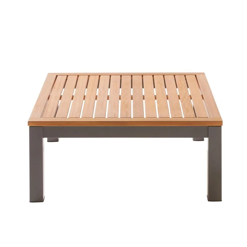 Set mobilier gradina Naterial Oris, pentru 5 persoane, aluminiu, gri