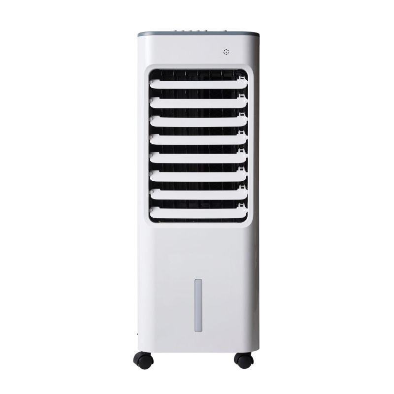 Racitor de aer Equation, 50 W, rezervor 4.8 L, H 70 cm, 3 viteze, alb/gri