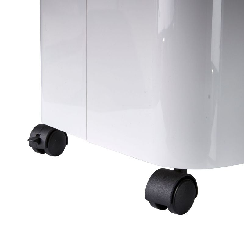 Racitor de aer Equation, 50 W, rezervor 4.8 L, H 70 cm, 3 viteze, alb/gri