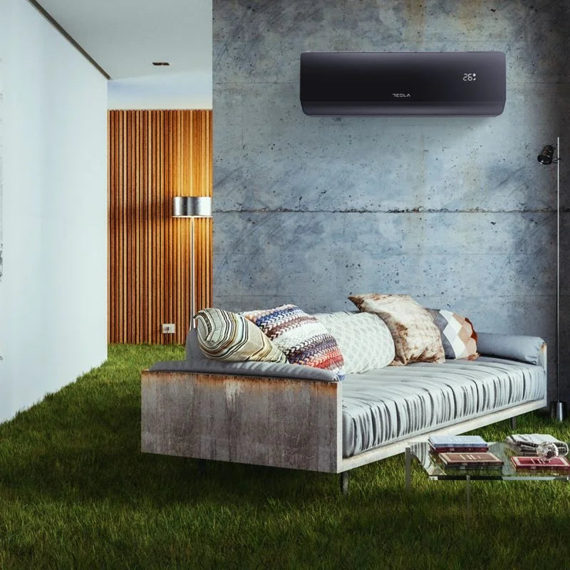 Aer conditionat Tesla TT34EX82BM-1232IAW Wi-Fi, 12000 BTU, clasa energetica A++, fara kit de instalare