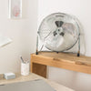 Ventilator de podea Equation Jervis 3, 120 W, Ø 45 cm, 3 viteze, argintiu