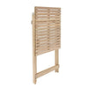 Set mobilier gradina Naterial Solis II Origami, pentru 2 persoane, lemn, natur