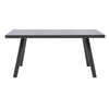 Set mobilier gradina Naterial Naxos, pentru 10 persoane, aluminiu/poliester, gri