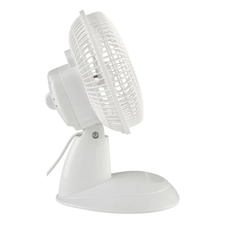 Ventilator de birou Equation Moe 4, 12 W, Ø 15 cm, 2 viteze, alb