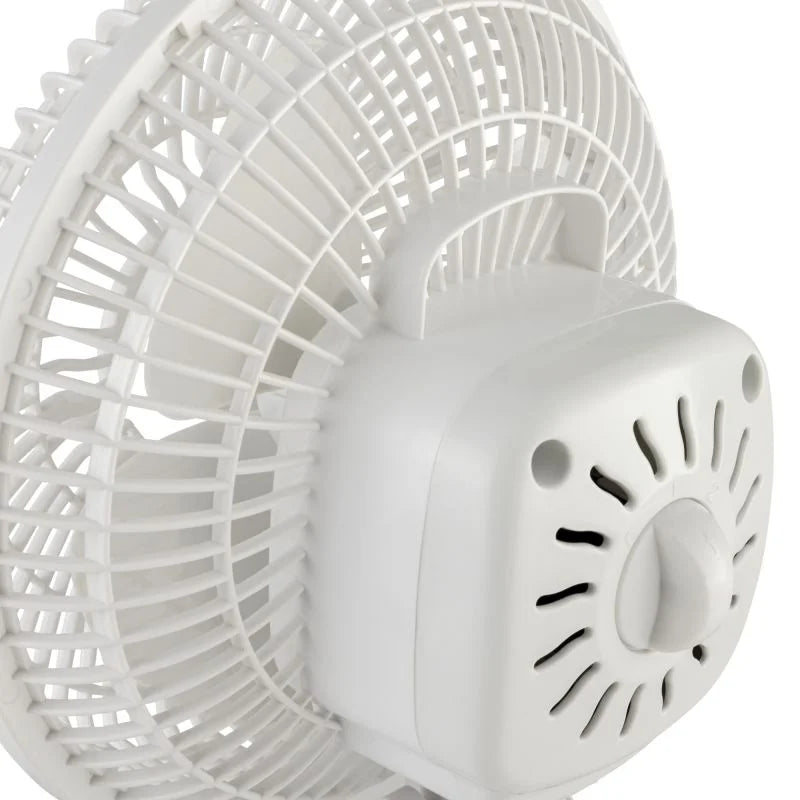 Ventilator de birou Equation Moe 4, 12 W, Ø 15 cm, 2 viteze, alb