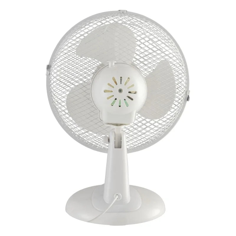 Ventilator de birou Equation Moe 4, 22 W, Ø 23 cm, 2 viteze, alb