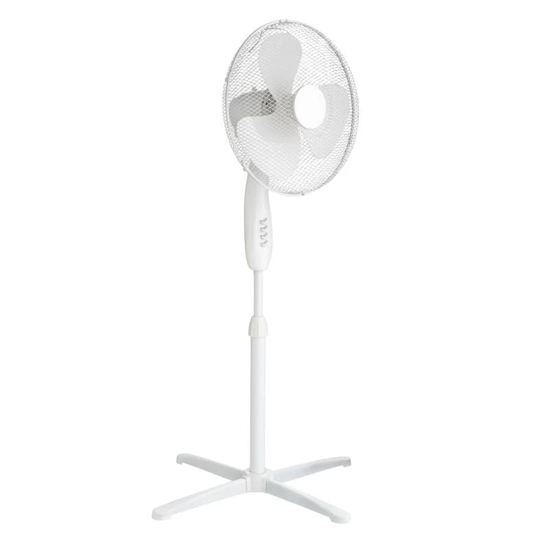 Ventilator cu picior Equation Altona 4, 45 W, Ø 40 cm, 3 viteze, alb