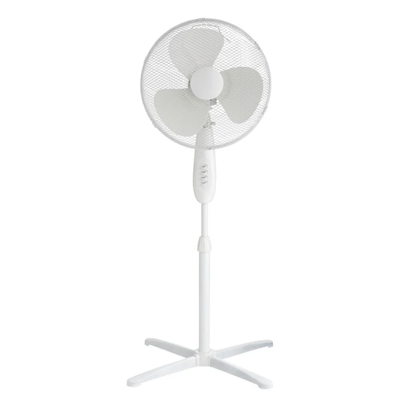 Ventilator cu picior Equation Altona 4, 45 W, Ø 40 cm, 3 viteze, alb