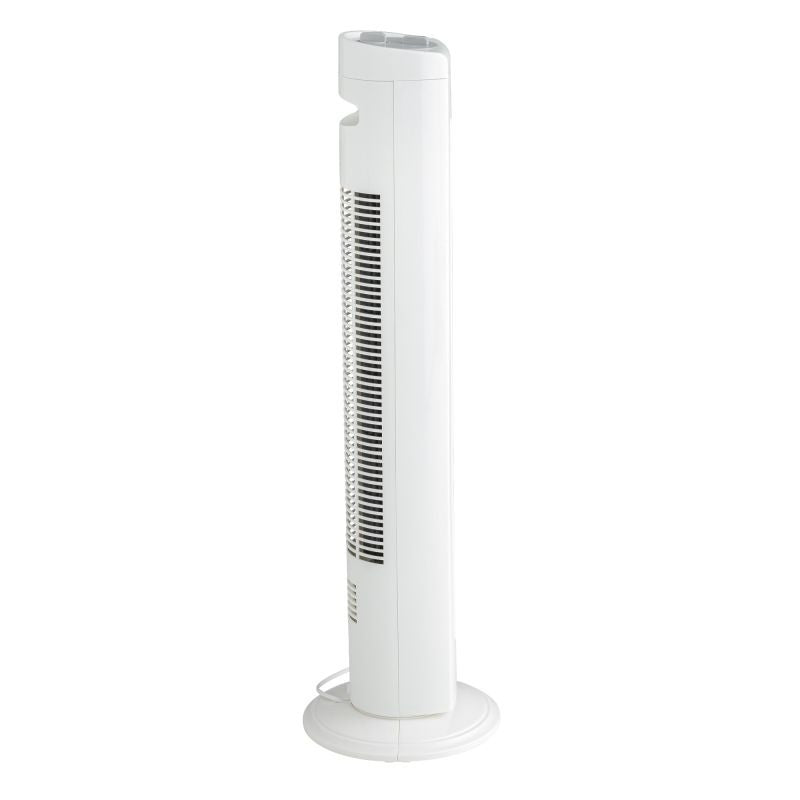 Ventilator turn Equation Tower 2, 42 W, H 81 cm, 3 viteze, alb