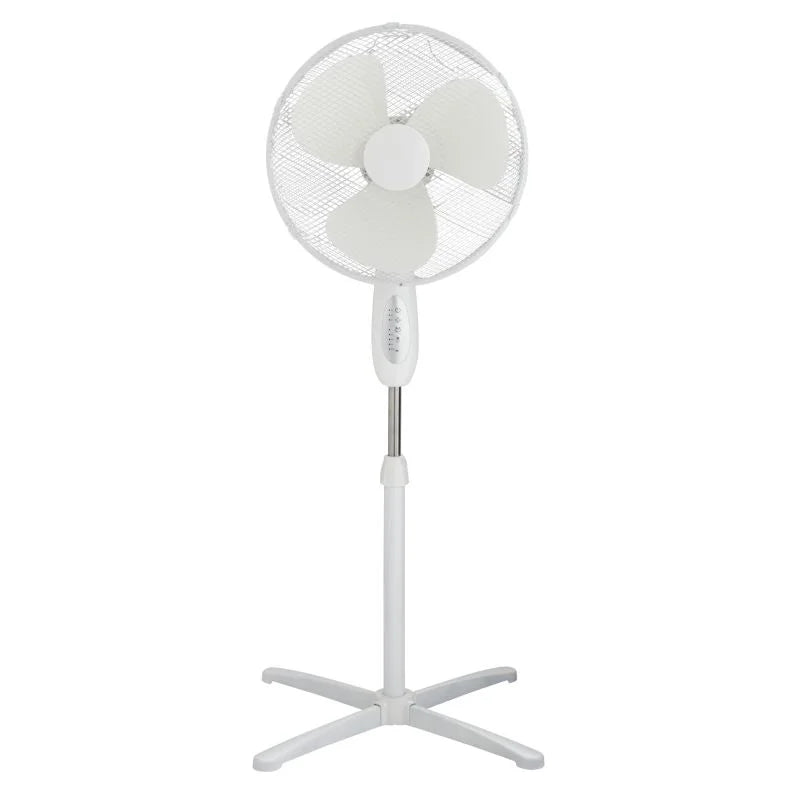 Ventilator cu picior Equation Altona 4 RT, 45 W, Ø 40 cm, 3 viteze, alb