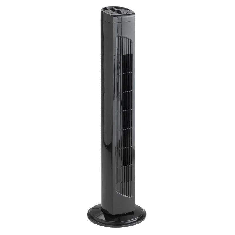Ventilator turn Equation Tower 2, 42 W, H 81 cm, 3 viteze, negru