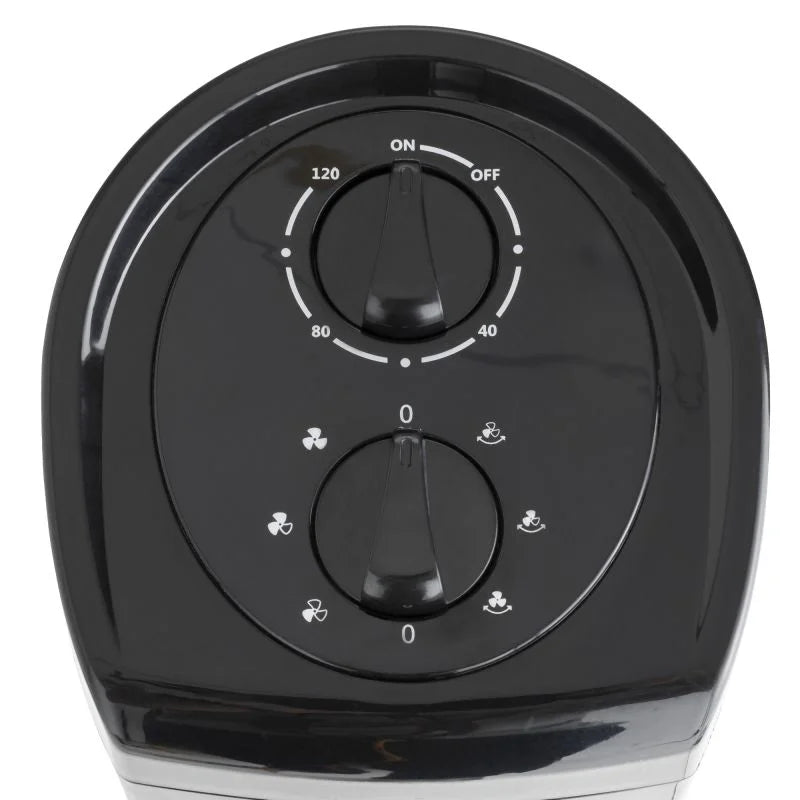 Ventilator turn Equation Tower 2, 42 W, H 81 cm, 3 viteze, negru