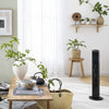 Ventilator turn Equation Tower 2, 42 W, H 81 cm, 3 viteze, negru