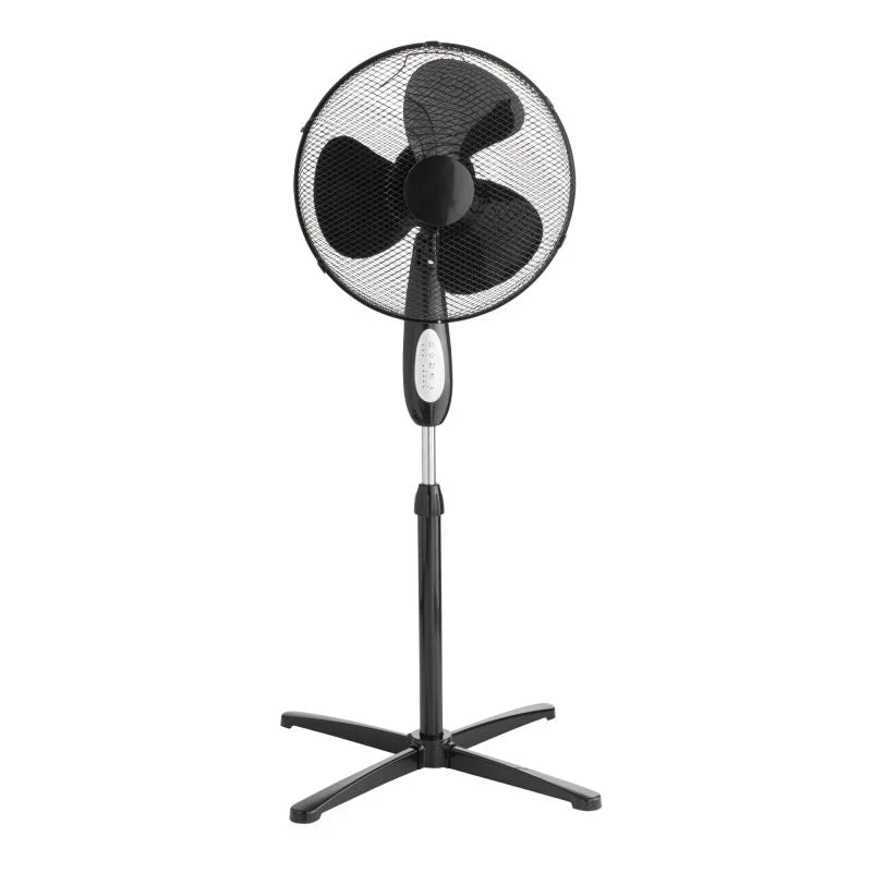 Ventilator cu picior Equation Altona 4 RT, 45 W, Ø 40 cm, 3 viteze, negru