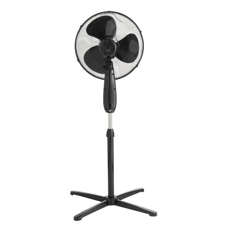 Ventilator cu picior Equation Altona 4 RT, 45 W, Ø 40 cm, 3 viteze, negru