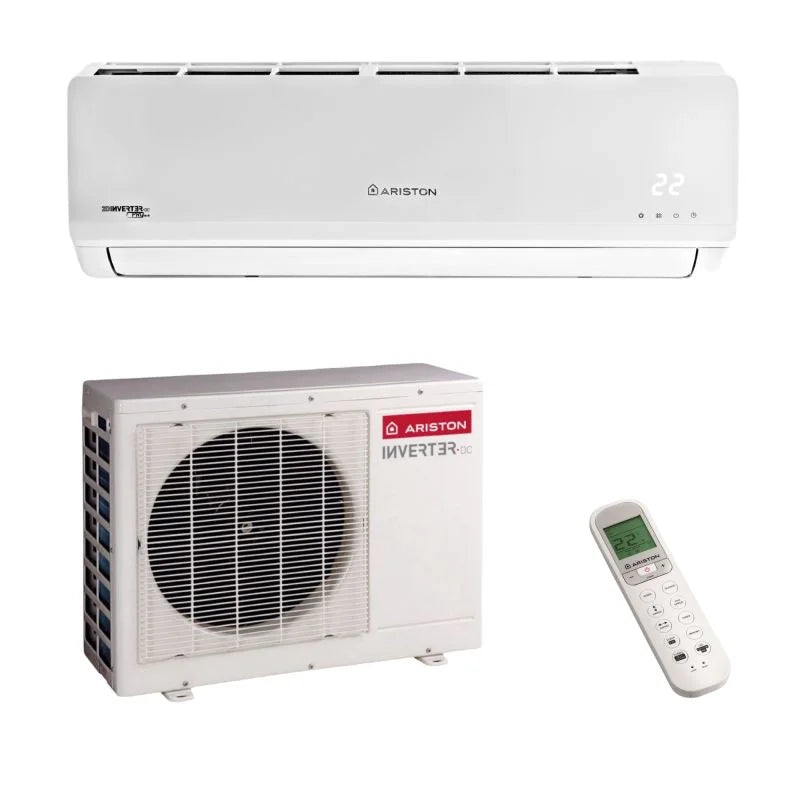 Aer conditionat Ariston Prios, Wi-Fi, 12000 BTU, clasa energetica A++, fara kit de instalare