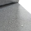 Set mobilier gradina Naterial Persea, pentru 5 persoane, aluminiu/lemn/textil, gri